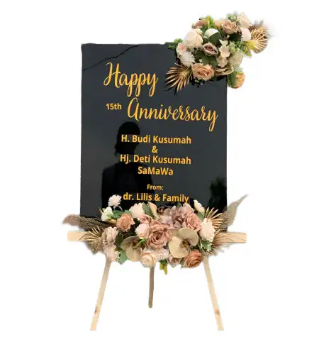 Papan Bunga Akrilik Gringsing